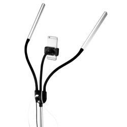 DayLight gemini floor lamp - art store - craze for plastics.
