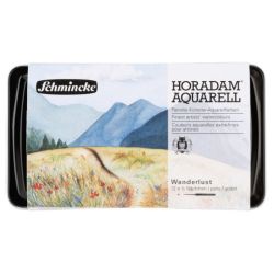 Schmincke horadam aquarell wanderlust zestaw 12 półkostek z pędzlem Ca