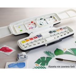 Schmincke empty plastic tray for 20 watercolor halves - pla store