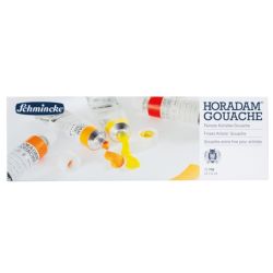 Schmincke horadam zestaw 12 gwaszy 5ml - sklep plastyczny - szał dla p