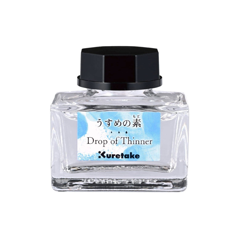 Kuretake drop of thinner clear medium do tuszu - sklep plastyczny - sz