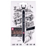 Sakura pigma micron black edition set of 6 fineliners in case - store