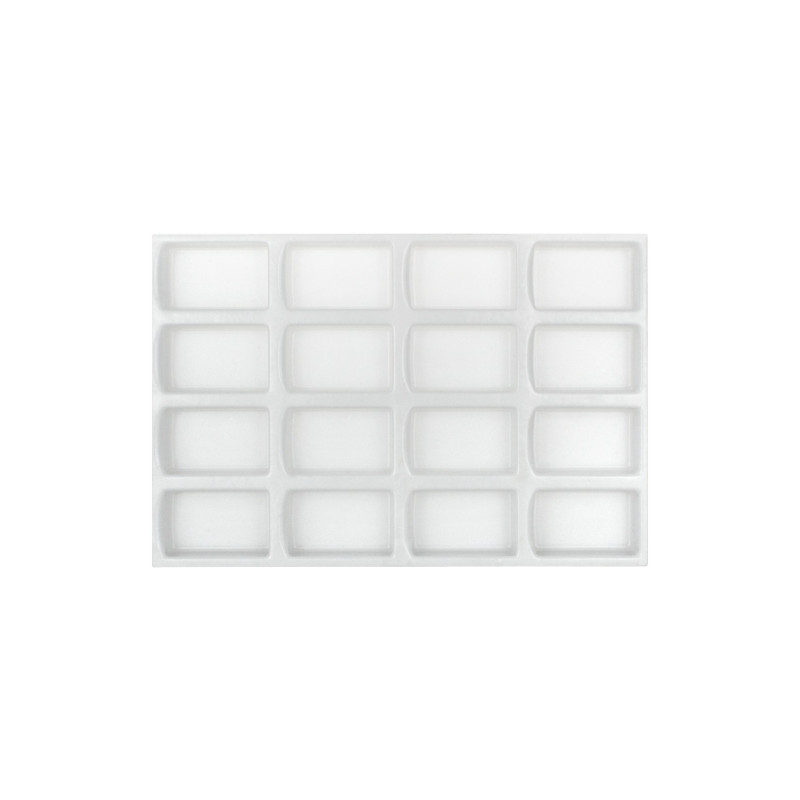 Aquarius cardboard blank plastic cartridge for 16 watercolor cubes
