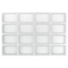 Aquarius cardboard blank plastic cartridge for 16 watercolor cubes