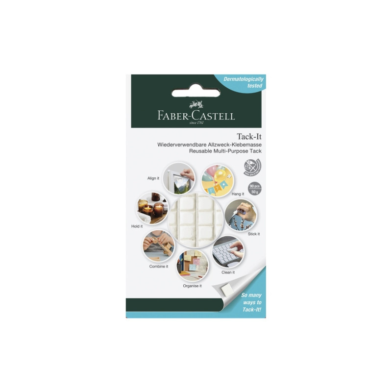 Faber-Castell tack-it white fixing compound 90 pcs - art store -.