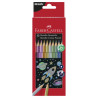 Faber-Castell zestaw 10 metalicznych kredek ołówkowych - sklep plastyc