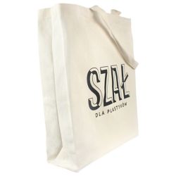 Frenzy printed cotton bag wide 38x42x10 cm - art store
