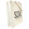 Frenzy printed cotton bag wide 38x42x10 cm - art store