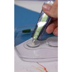 Faber Castell brokat w żelu świecący w ciemności 2x12ml - sklep plasty