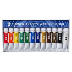 Turner artists watercolour Japanese watercolour set 12x5ml