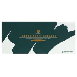 Turner acrylic gouache set of 18 gouaches 11ml