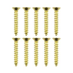 Brass screws for wood 1,6x10mm 10pcs - Szaldlaplastykow.pl