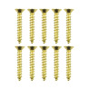 Brass screws for wood 1,6x10mm 10pcs - Szaldlaplastykow.pl