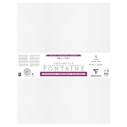 Clairefontaine fontaine extra white cold press watercolor paper 56x76