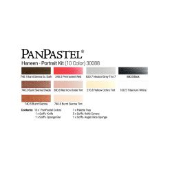 PanPastel haneen portrait zestaw 10 pasteli suchych