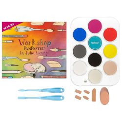 PanPastel Julia Woning zestaw 10 pasteli suchych z książką i akcesoria