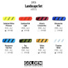 Golden open landscape set of 8 free-drying acrylic paints