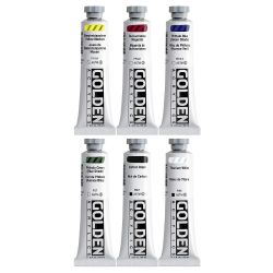Golden Heavy Body Essentials set of 6 acrylic paints 59 ml