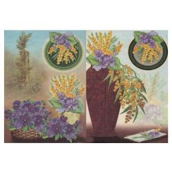 Papier ryżowy do decoupage mimosa 45x31 Arte 2CR103