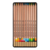 Koh-i-noor tri-tone set of 11 multicolored crayons with blender