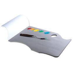 Paint palette in the gray block pad hand new wave 28x40 cm 50 sheets -