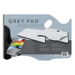 Paleta malarska w bloku grey pad hand new wave 28x40 cm 50 ark - sklep