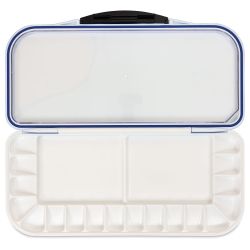Mijello Fusion 18 plastic pallet with blue gasket- szal art - sklep pl