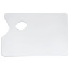 Paleta plastikowa prostokątna 19x29cm - sklep plastyczny - szał dla pl