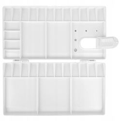 Plastic pallet closed 20x10x1,8cm - szal art - sklep plastyczny