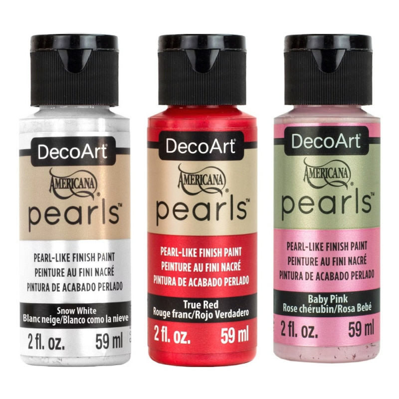 DecoArt pearls acrylic paints