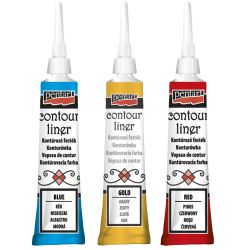 Pentart konturówki uniwersalne 20ml - Sklep plastyczny - Szał dla Plas
