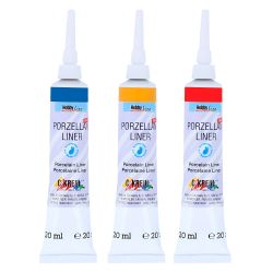 Kreul porcelain liner farby konturowe do porcelany 20ml - sklep plasty