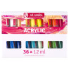 Talens art creation set of 36 acrylic paints 12ml szaldlaplastykow.pl