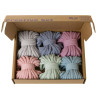 Bobbiny pastel zestaw kreatywny do makram - szaldlaplastykow.pl