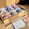 Bobbins pastel creative set for macramé - szaldlaplastykow.pl
