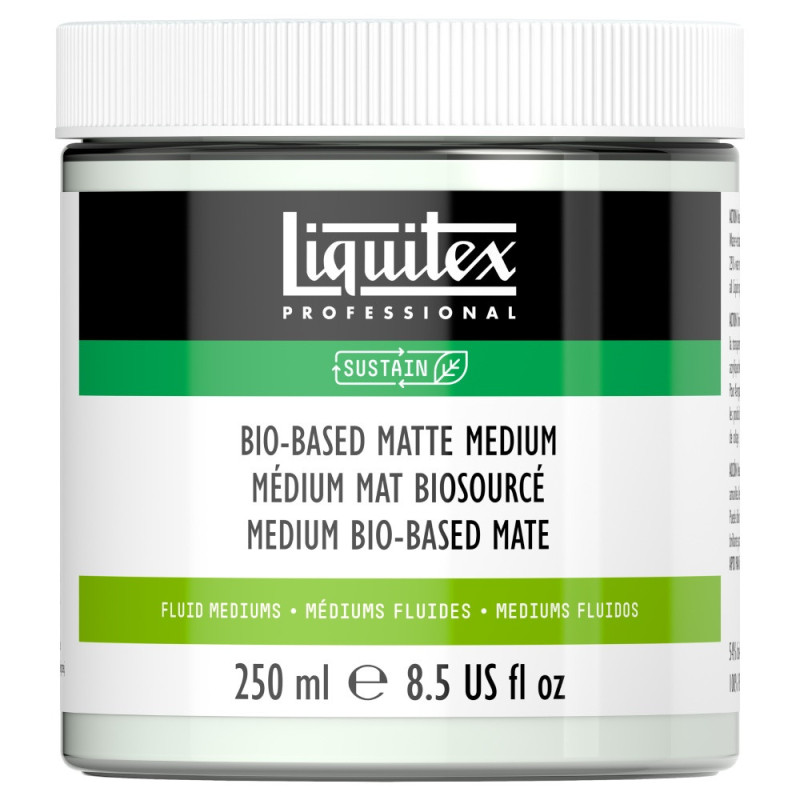 Liquitex bio-based matte medium 250 ml - szaldlaplastykow.pl