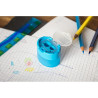 Kum click snap k2 double sharpener with container