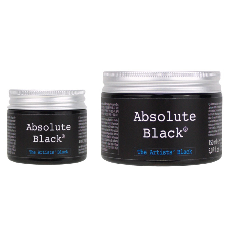 The Artists Black absolute black farba akrylowa ekstra matowa