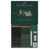 Faber Castel pitt graphite matt & castell 9000 zestaw ołówków z akceso