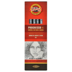 Koh-i-noor progresso zestaw 6 ołówków
