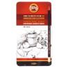 Koh-i-noor toison d'or set of 12 professional pencils 8B-8H
