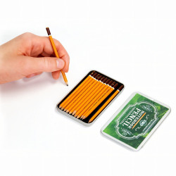 Koh-i-noor zestaw mini ołówków 12szt metalowe opakowanie