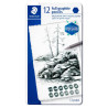 Staedtler mars lumograph full graphite set of 12 pencils