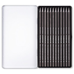 Staedtler mars lumograph full graphite set of 12 pencils