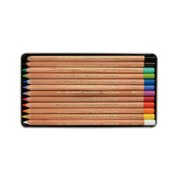 Koh-i-noor gioconda zestaw 12 pasteli suchych w drewnie met. opa - skl
