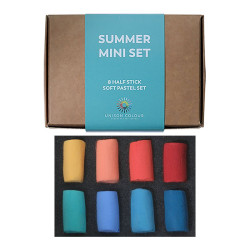 Unison Colour Summer set of dry semi-pastels in sticks 8 pcs.