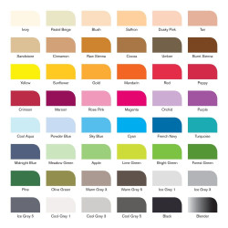 Winsor&amp;Newton promarker essential collection 48 colors Frenzy for Plasty