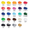 Liquitex basics zestaw farb akrylowych 24x22ml - sklep plastyczny - sz