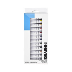Reeves Zestaw Farb Akwarelowych w Tubkach 12x12ml