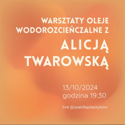 Workshop Materials Water-based Oils with Alicja Twarowska 13/10/2024